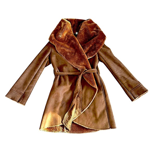 GET Faux Shearling Coat Women M Folklore Taylor Swift Fallcore - Picture 9 of 12